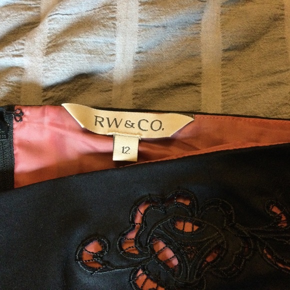 RW&CO black strapless a-line dress - Picture 6 of 8